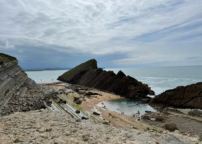 公寓 Camino A Lancha A Un Paso De La Playa De Usgo Miengo