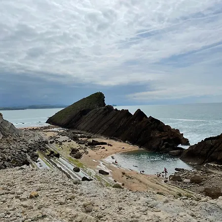 公寓 Camino A Lancha A Un Paso De La Playa De Usgo Miengo